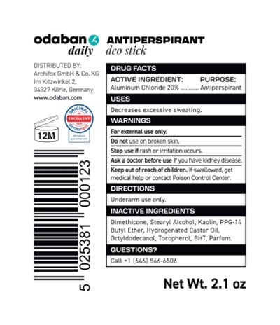 Label Back (Odaban 1 (2))